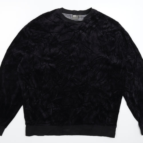 ASOS Mens Black   Pullover Sweatshirt Size S