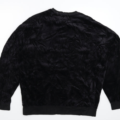 ASOS Mens Black   Pullover Sweatshirt Size S