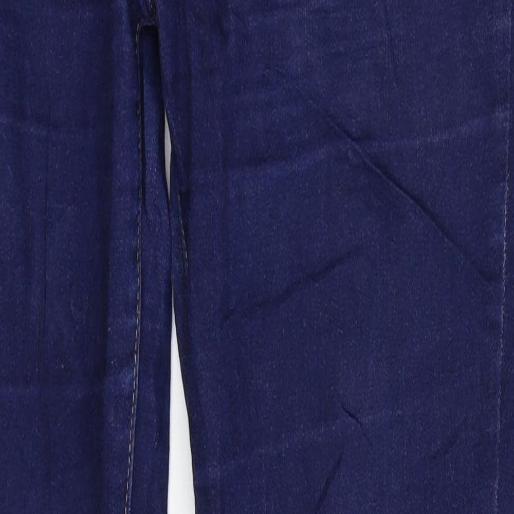 TU Womens Blue  Denim Jegging Jeans Size 12 L32 in