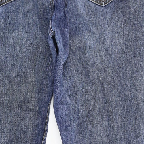 Levi's Mens Blue  Denim Bootcut Jeans Size 34 L32 in