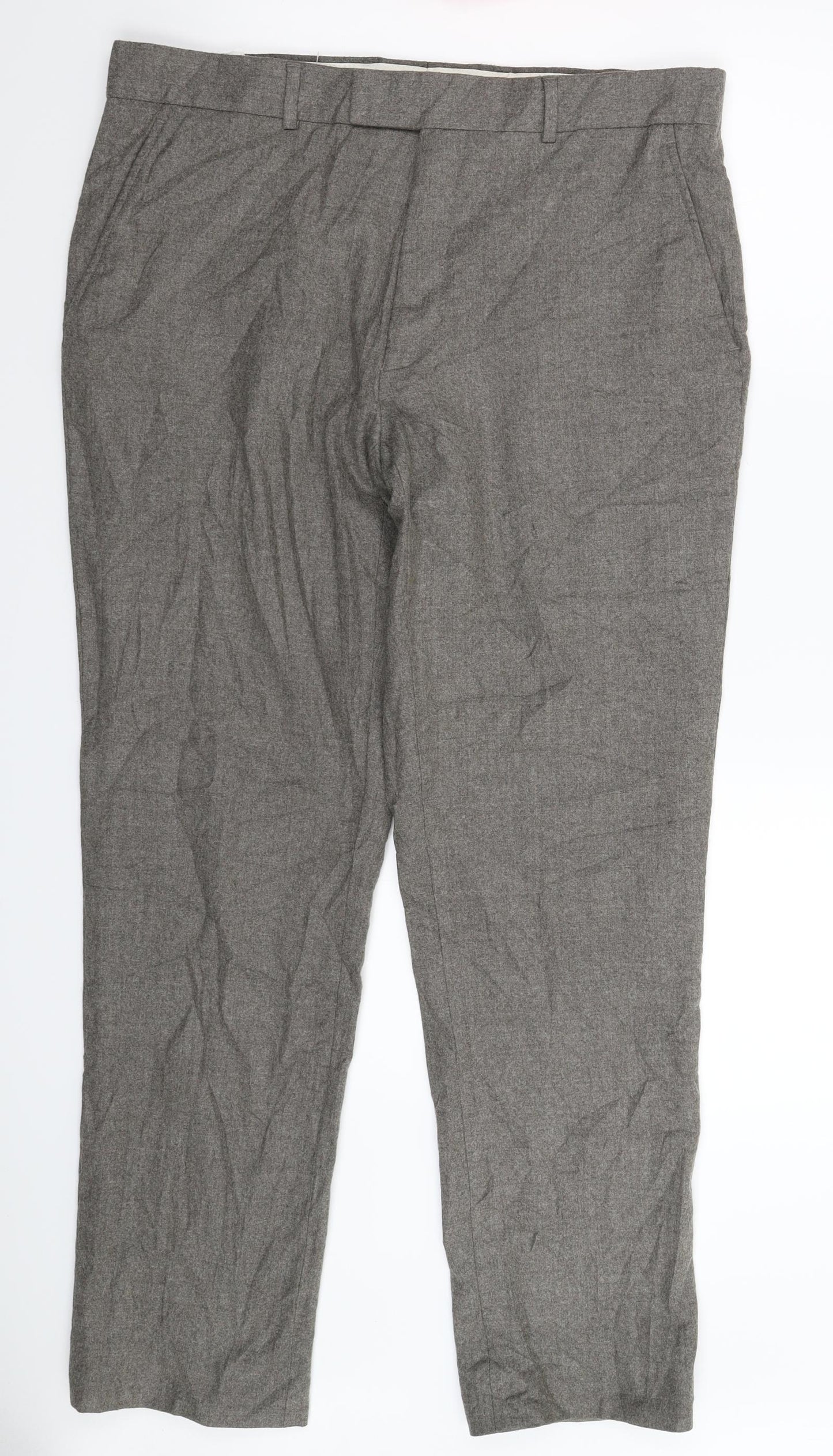 Preworn Mens Grey   Trousers  Size 36 L30 in