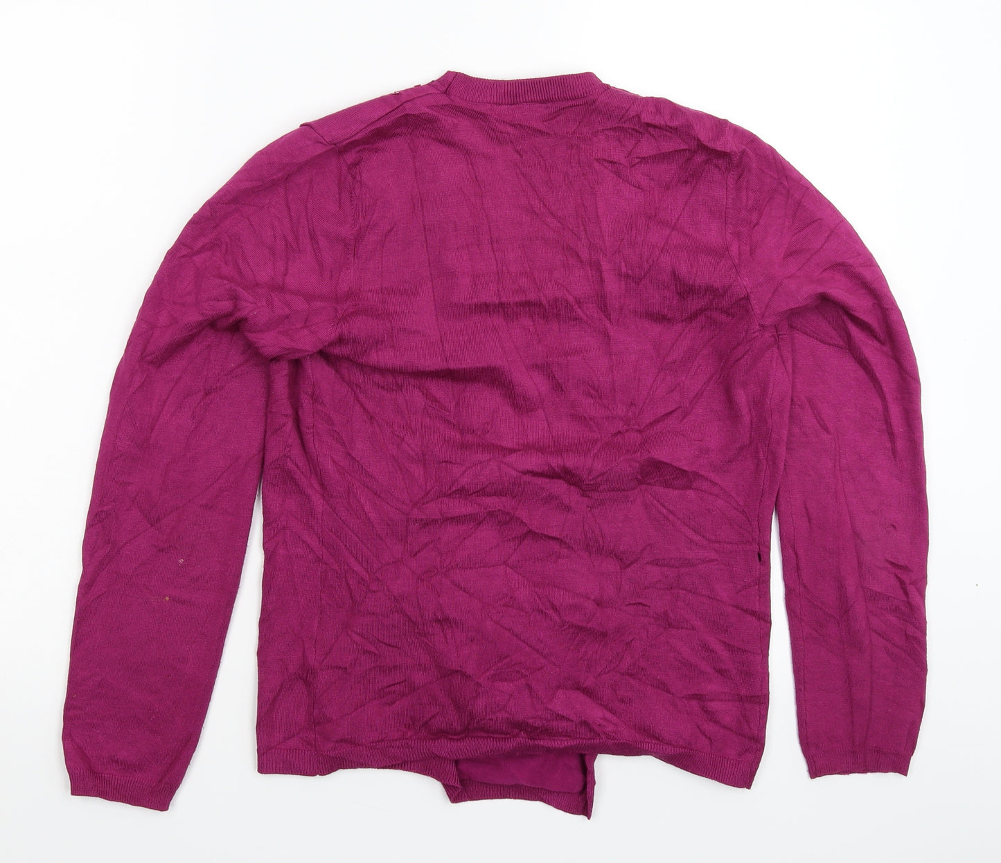 TU Womens Pink  Knit Cardigan Jumper Size 14