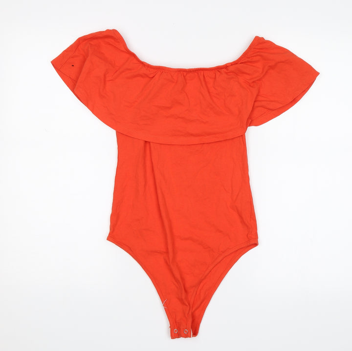 Primark Womens Orange   Leotard One-Piece Size 12