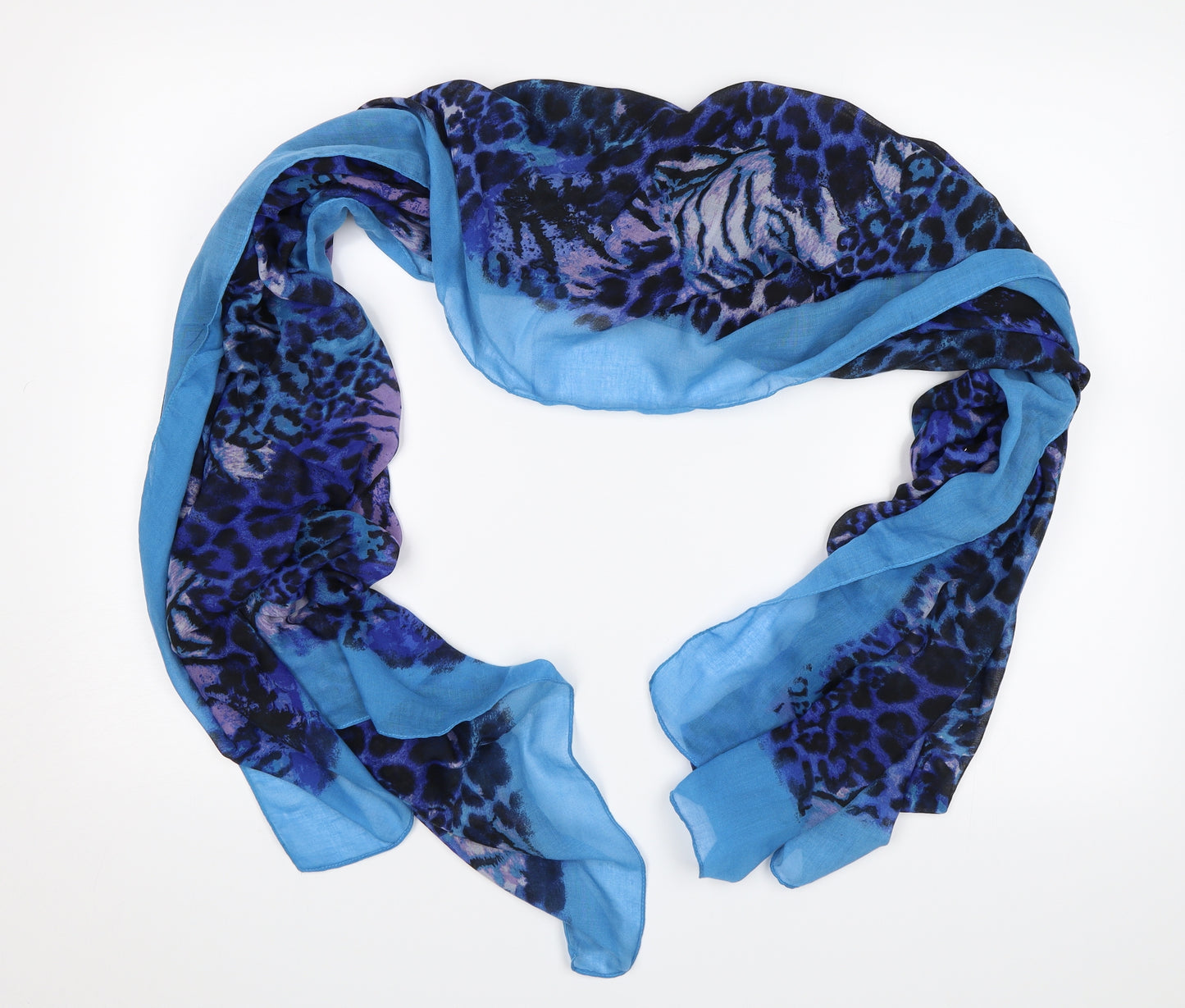 Monsoon  Blue Animal Print   Shawl/Wrap