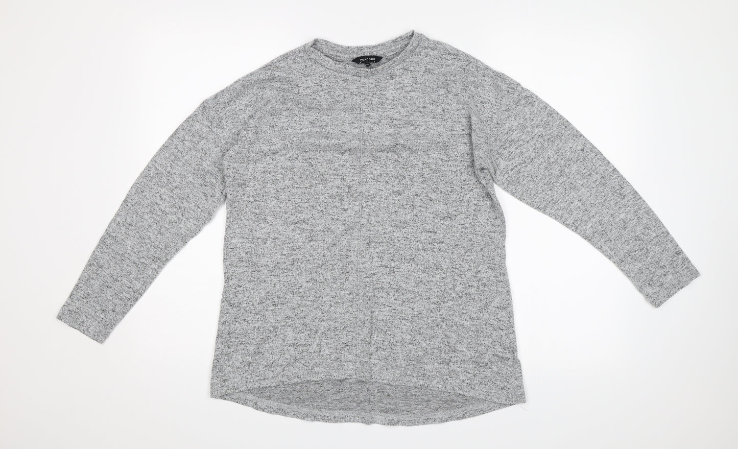 Peacocks Womens Grey   Pullover Jumper Size 10