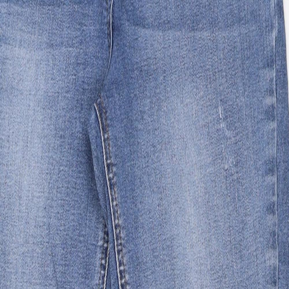 Preworn Womens Blue  Denim Skinny Jeans Size 10 L25 in