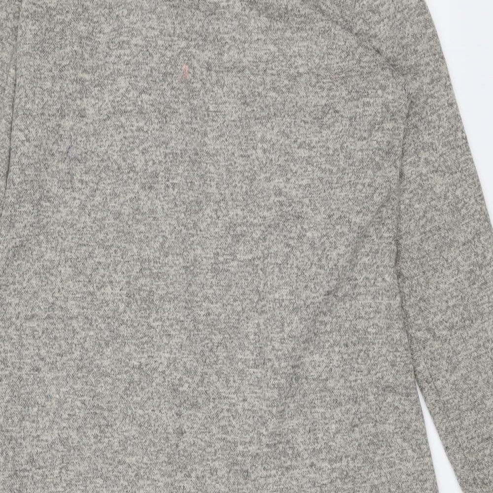 Preworn Womens Grey   Cardigan Jumper Size L