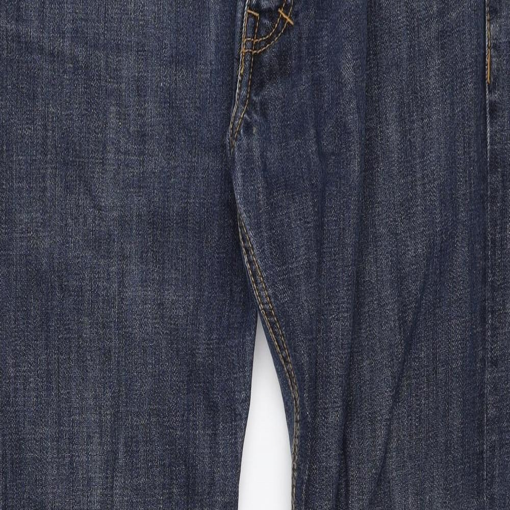Mish Mash Mens Blue  Denim Straight Jeans Size 32 L30 in