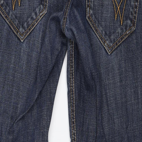 Mish Mash Mens Blue  Denim Straight Jeans Size 32 L30 in