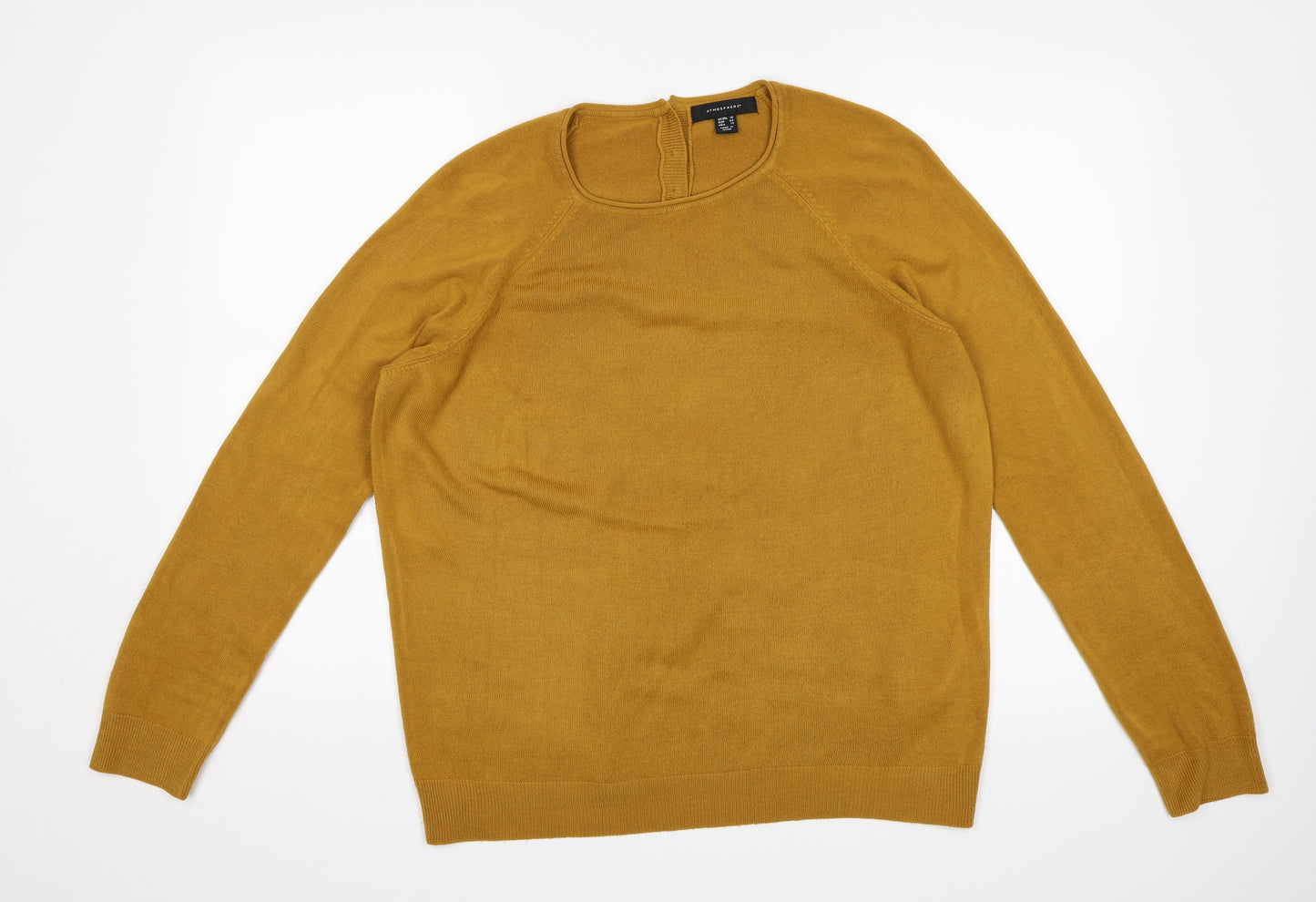 Atmosphere Womens Yellow   Pullover Jumper Size 16