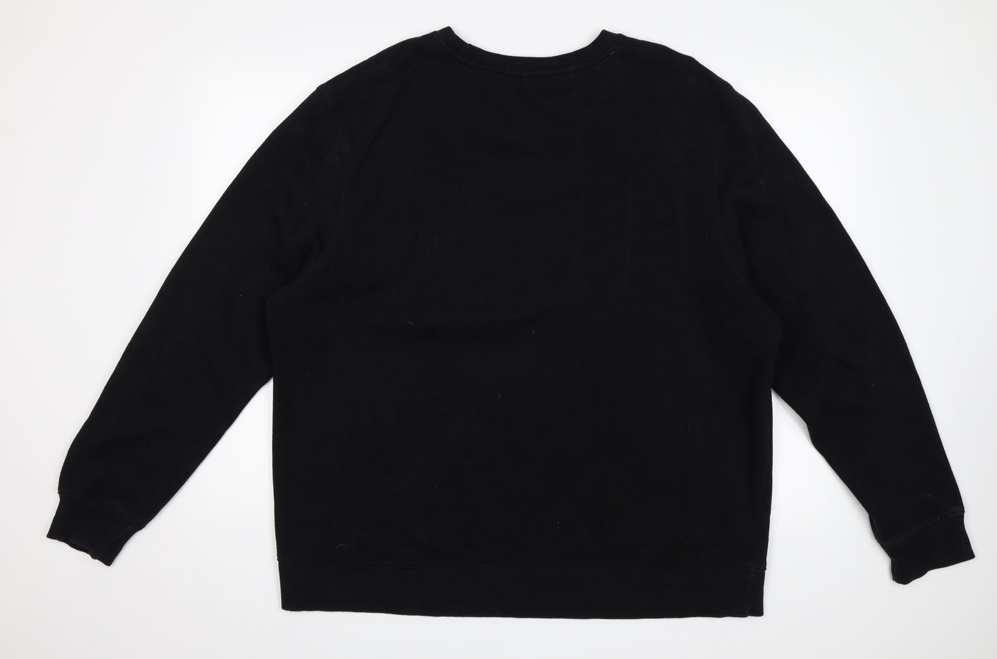 Easy Mens Black   Pullover Jumper Size 2XL