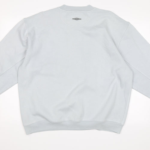 Umbro Mens Blue   Pullover Jumper Size L