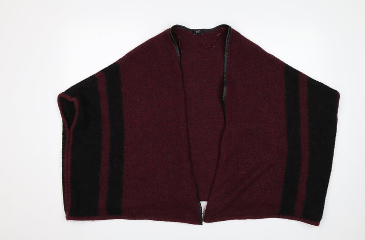F&F Womens Red   Cardigan Jumper Size S