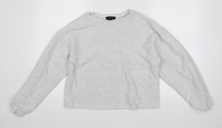New Look Womens White   Pullover Jumper Size S