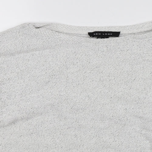 New Look Womens White   Pullover Jumper Size S