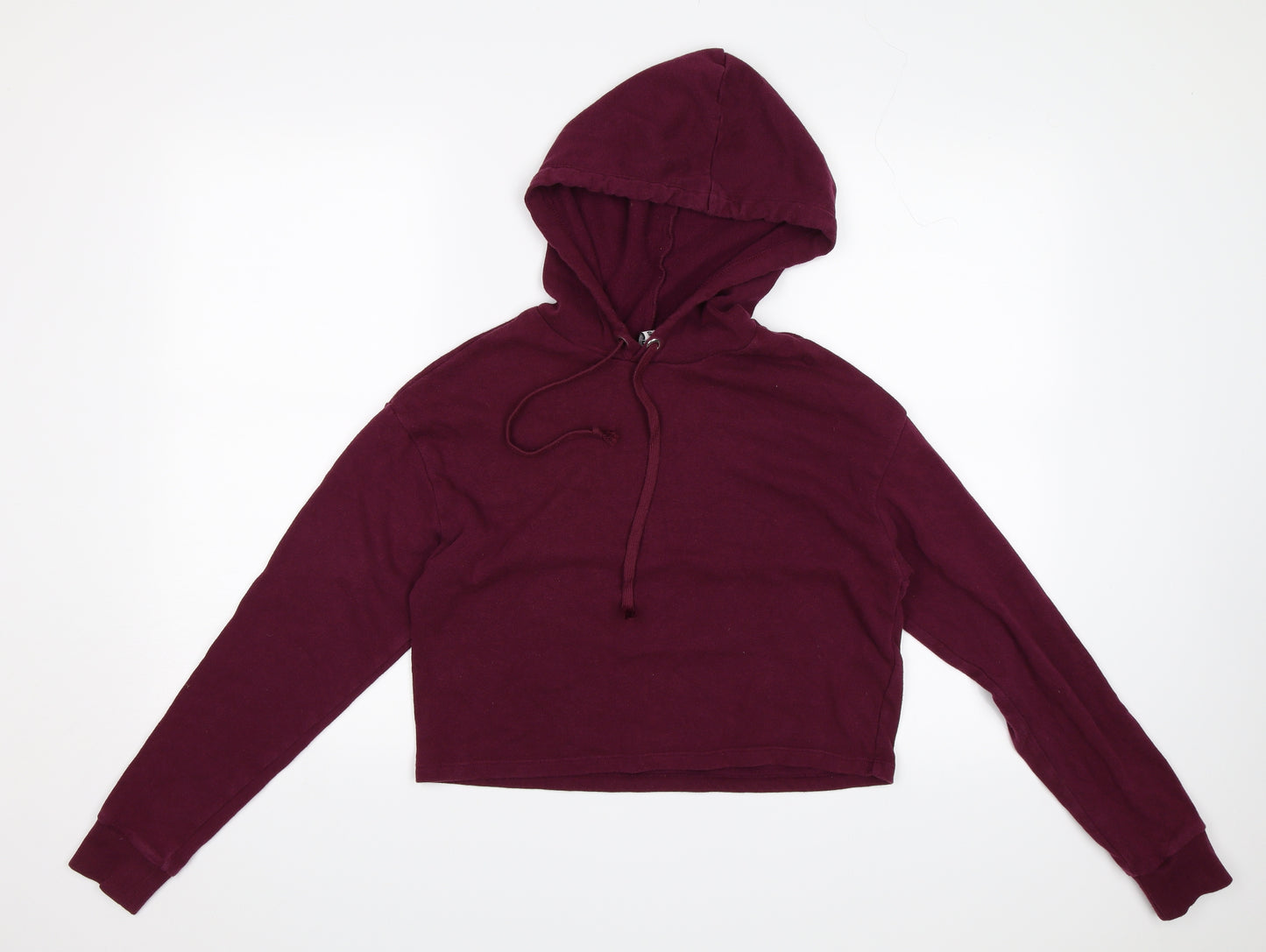 Divided Womens Red   Pullover Hoodie Size S