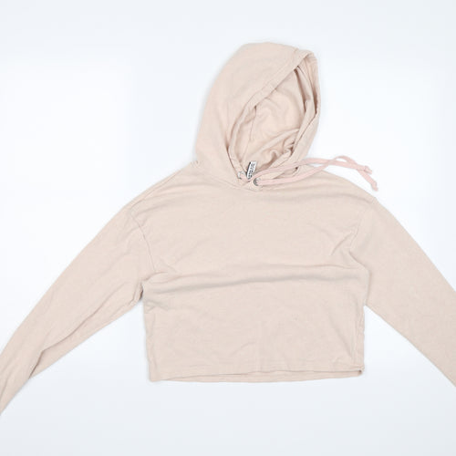 Divided Womens Pink   Pullover Hoodie Size XS