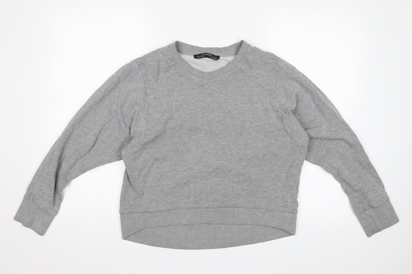 All Saints Womens Grey   Pullover Jumper Size M