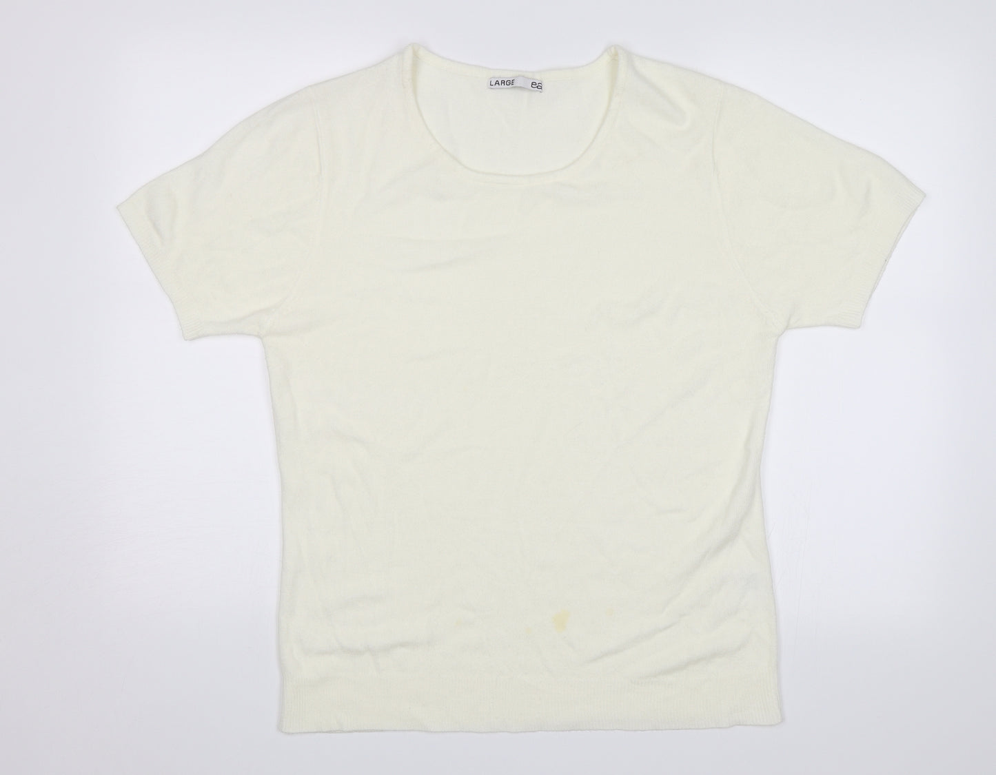 EA Womens White   Pullover Jumper Size L