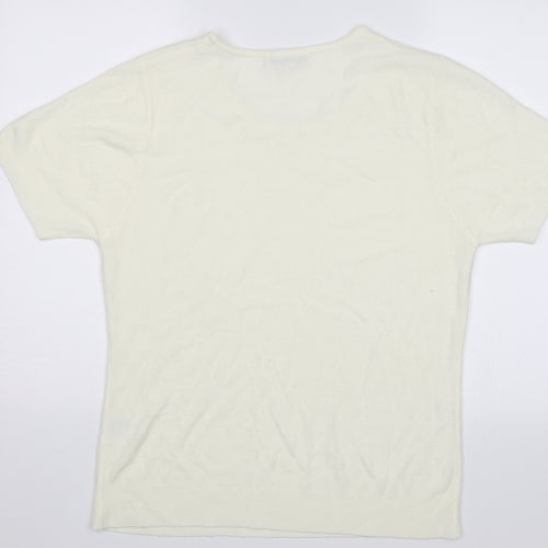 EA Womens White   Pullover Jumper Size L