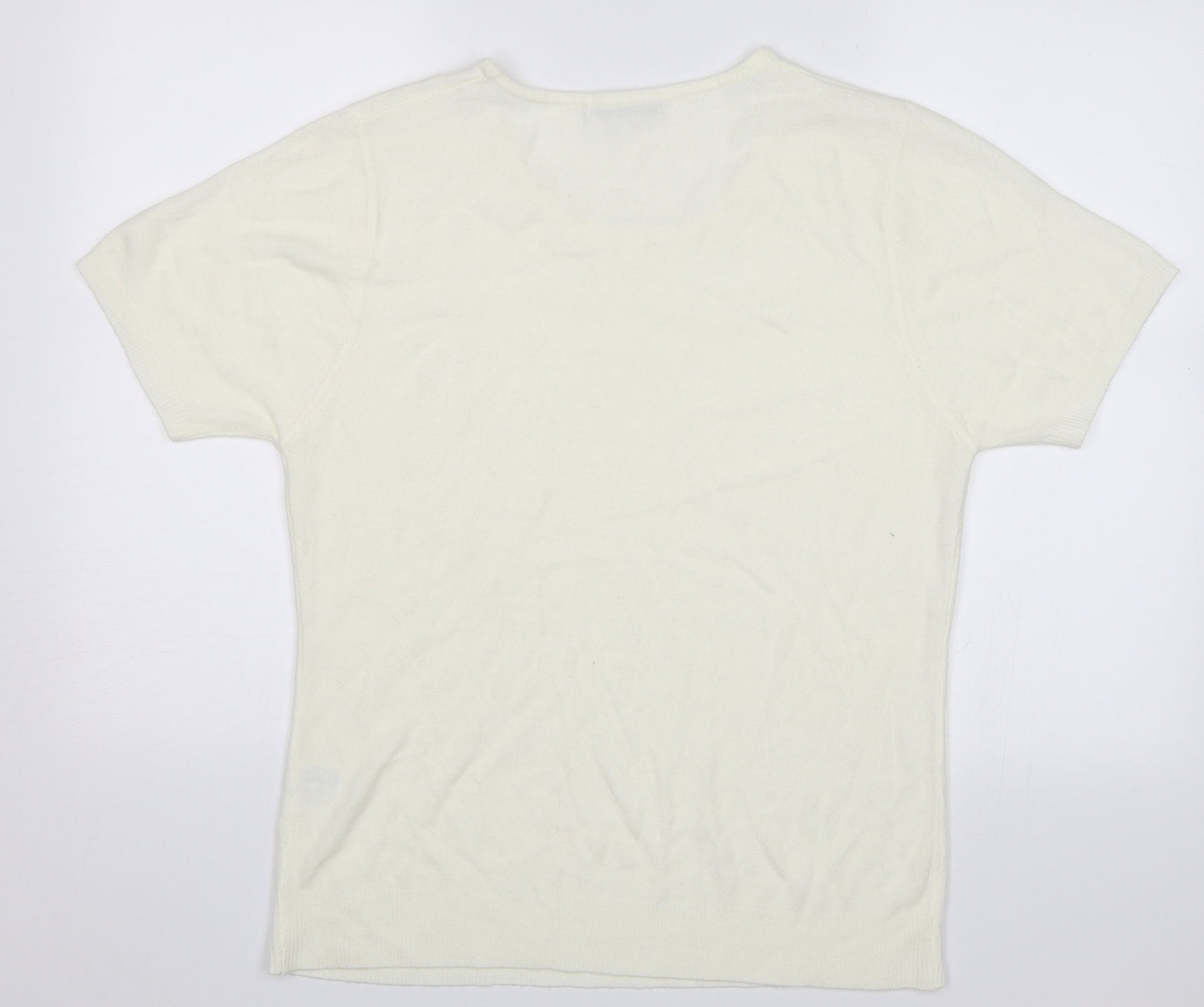EA Womens White   Pullover Jumper Size L