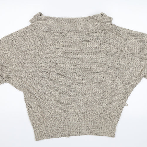 River Island Womens Beige   Cardigan Jumper Size 14