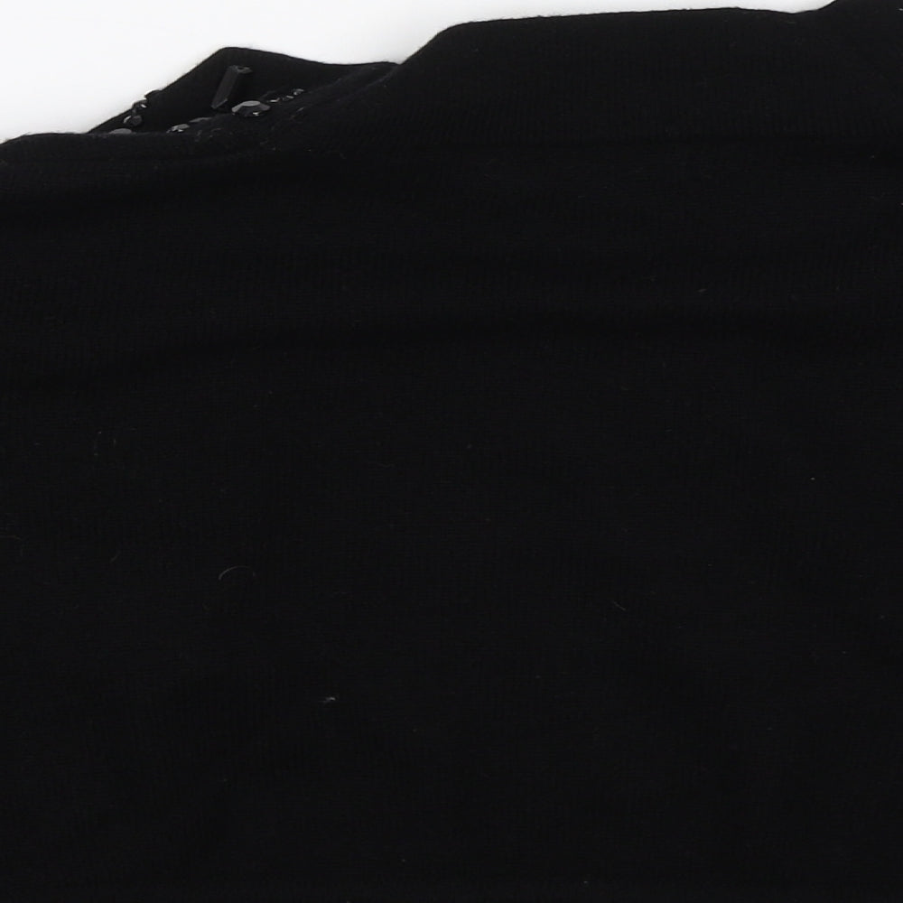 Ted Baker Womens Black   Shrug Jumper Size 2