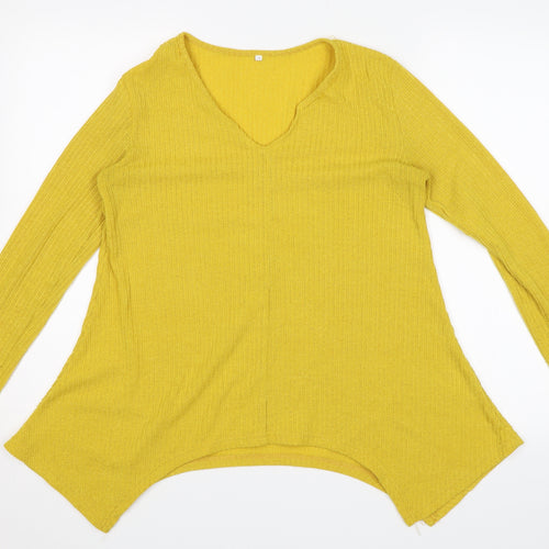 Preworn Womens Yellow   Pullover Jumper Size S