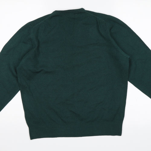 Zara Mens Green   Pullover Jumper Size L