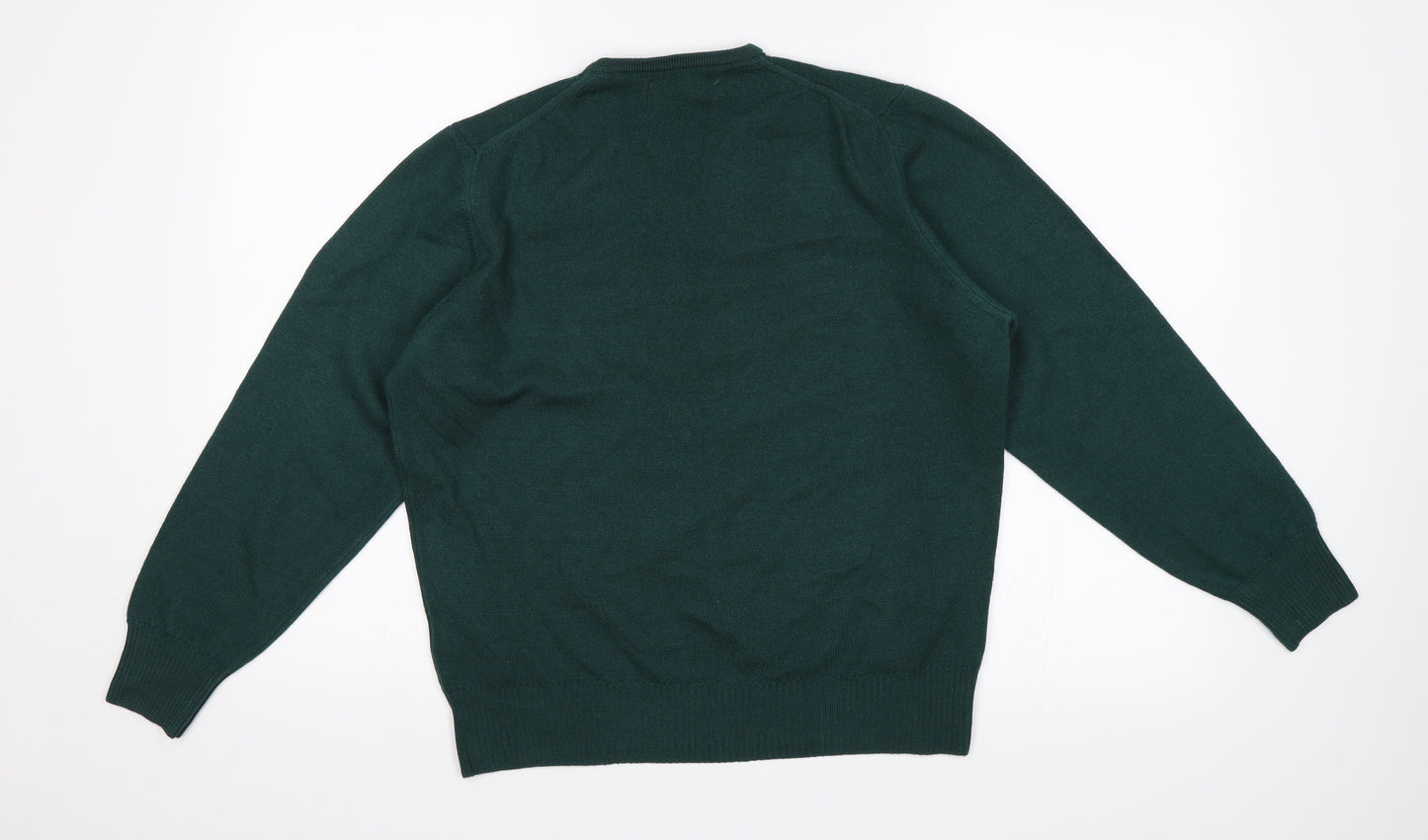 Zara Mens Green   Pullover Jumper Size L