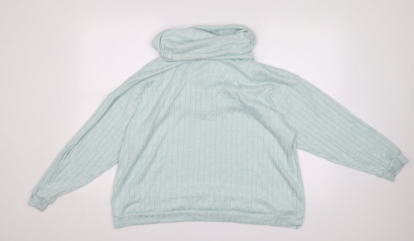 F&F Womens Green   Pullover Jumper Size XL