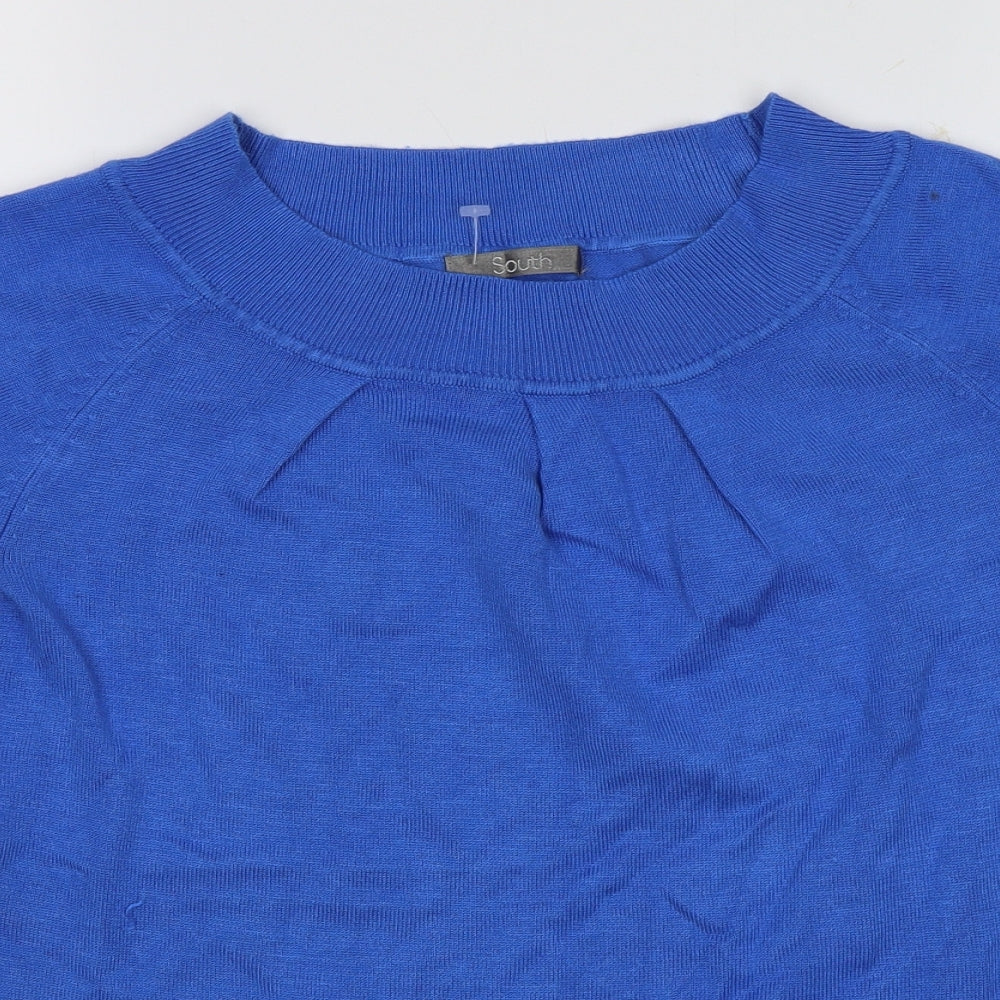 South Womens Blue   Pullover Jumper Size 10