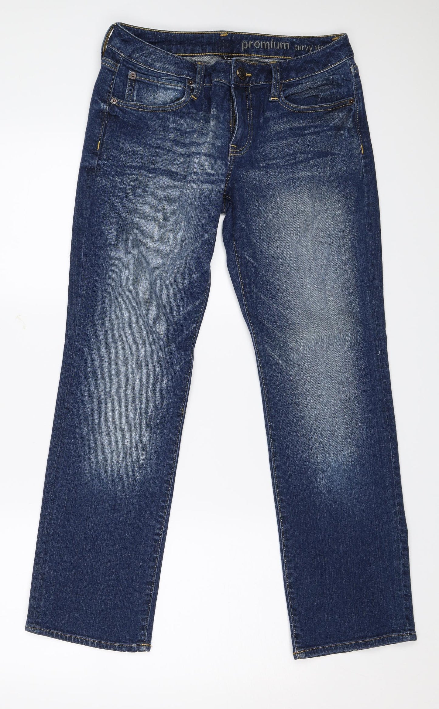Gap Womens Blue   Straight Jeans Size 6 L28 in