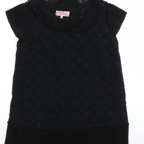 Darling Womens Black   Basic Blouse Size XS