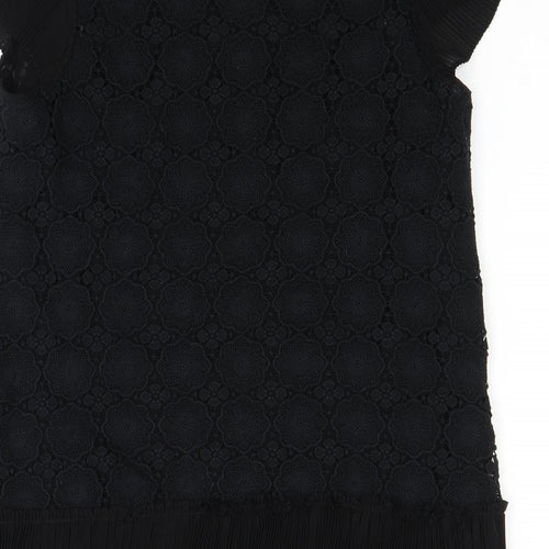 Darling Womens Black   Basic Blouse Size XS