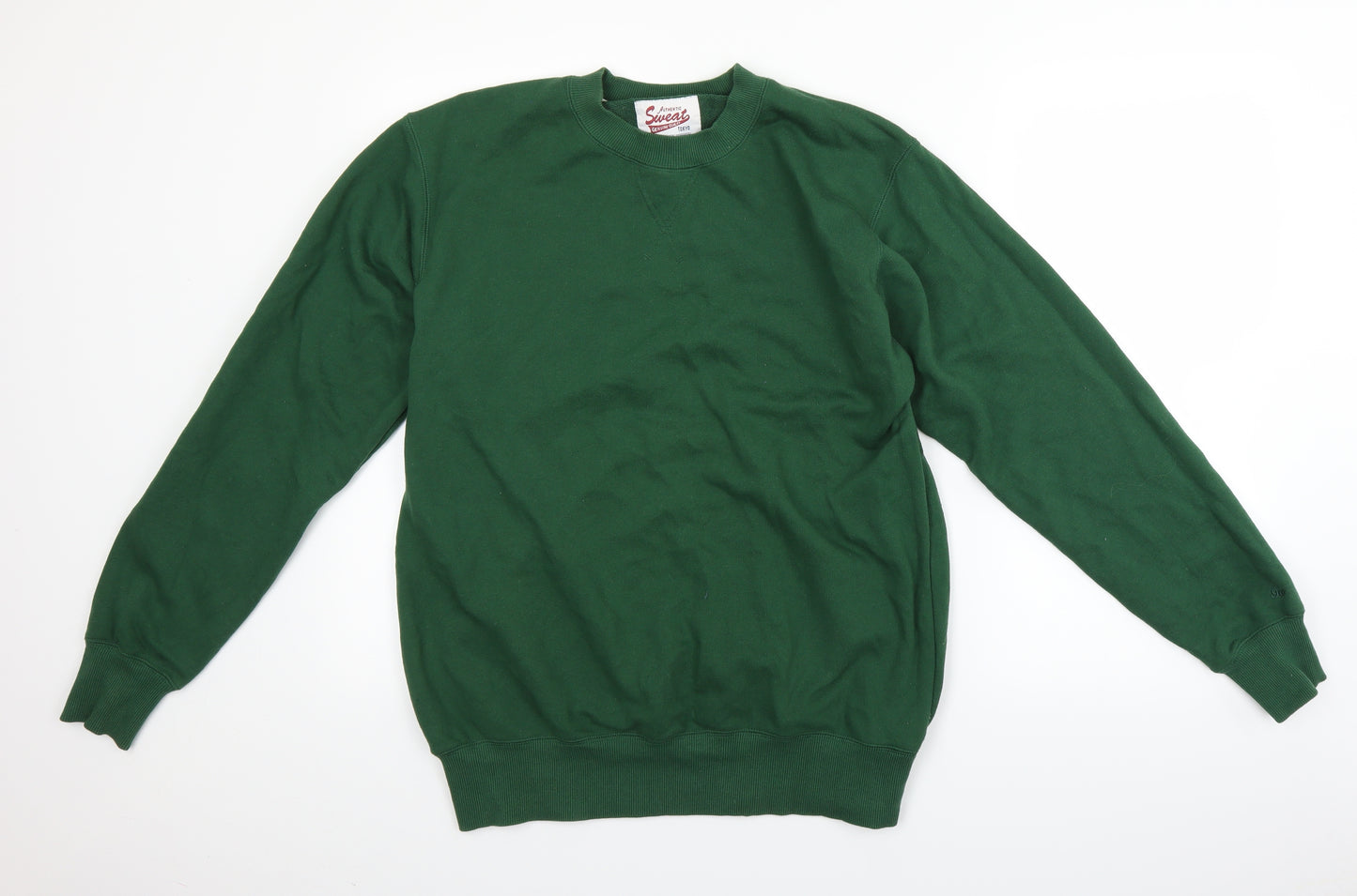 authentic sweat Mens Green   Pullover Jumper Size L