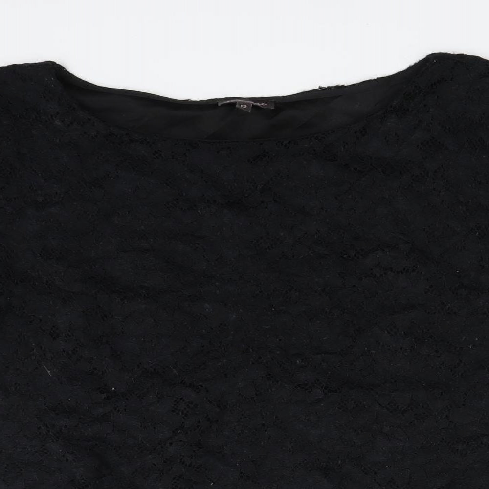 Phase Eight Womens Black   Basic Blouse Size 12