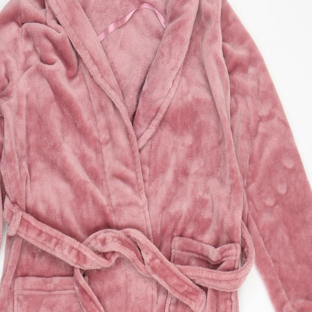 Very Womens Pink    Robe Size S