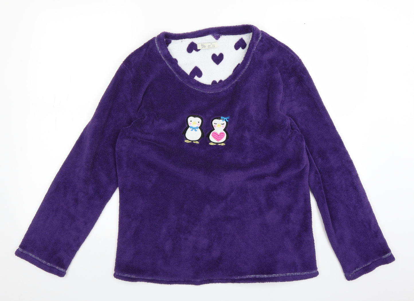 Primark Womens Purple   Pullover Jumper Size 16  - penguin