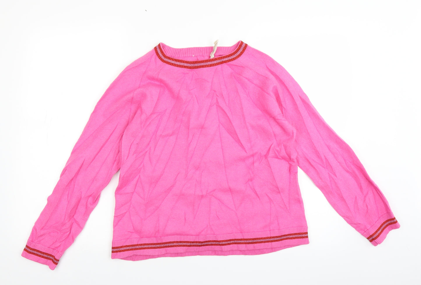Hush Womens Pink   Pullover Jumper Size XL