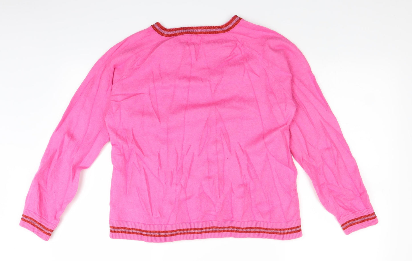 Hush Womens Pink   Pullover Jumper Size XL