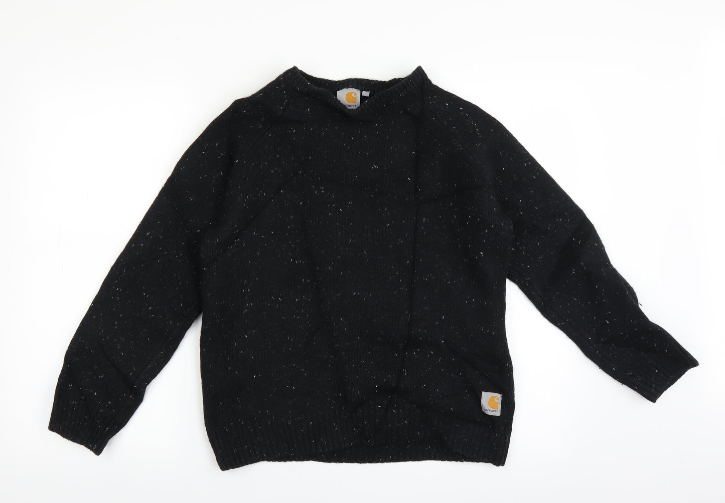 Carhartt Womens Black  Knit Pullover Jumper Size XL