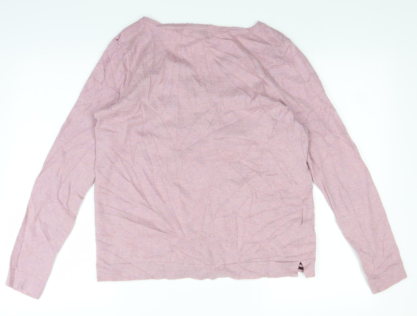Laura Ashley Womens Pink   Pullover Jumper Size 14