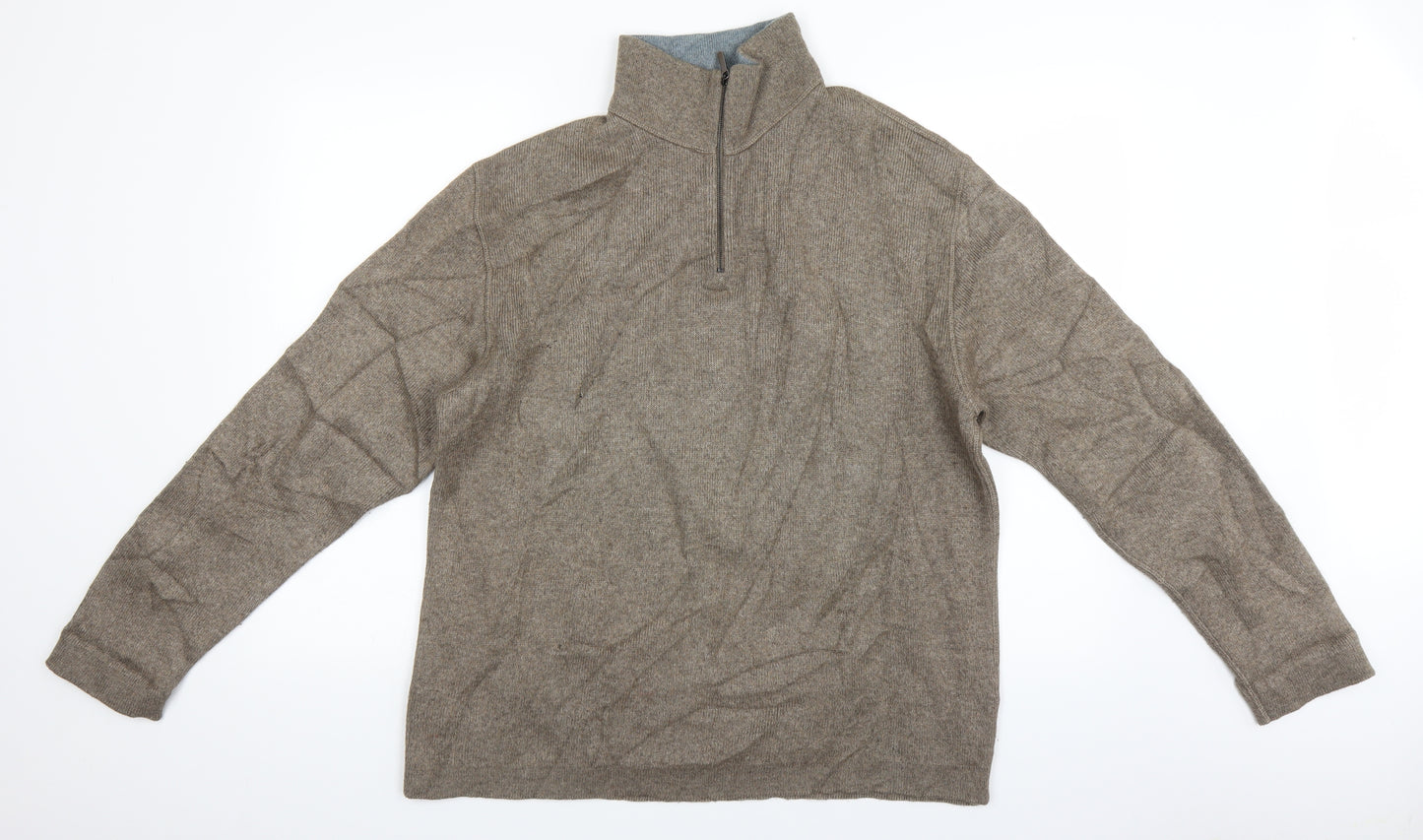 Ermenegildo Zegna Mens Beige   Pullover Jumper Size M