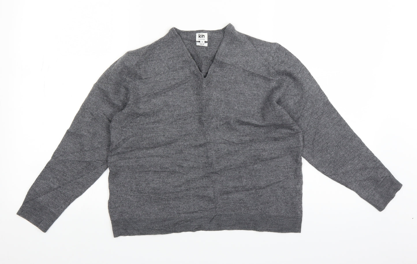 John Lewis Womens Grey   Pullover Jumper Size M