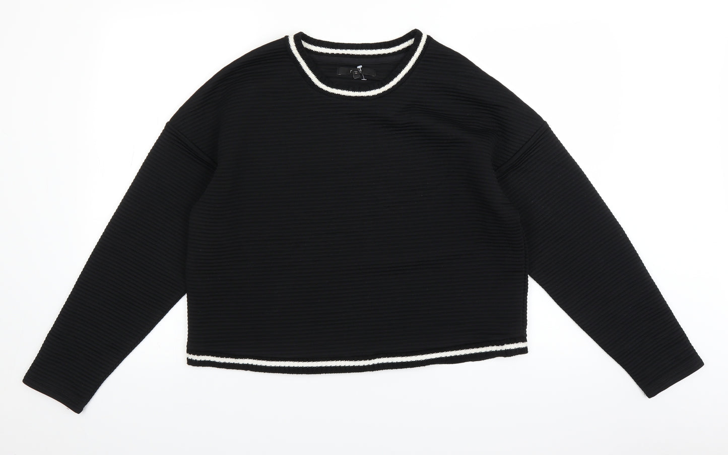 NEXT Womens Black   Pullover Jumper Size 14