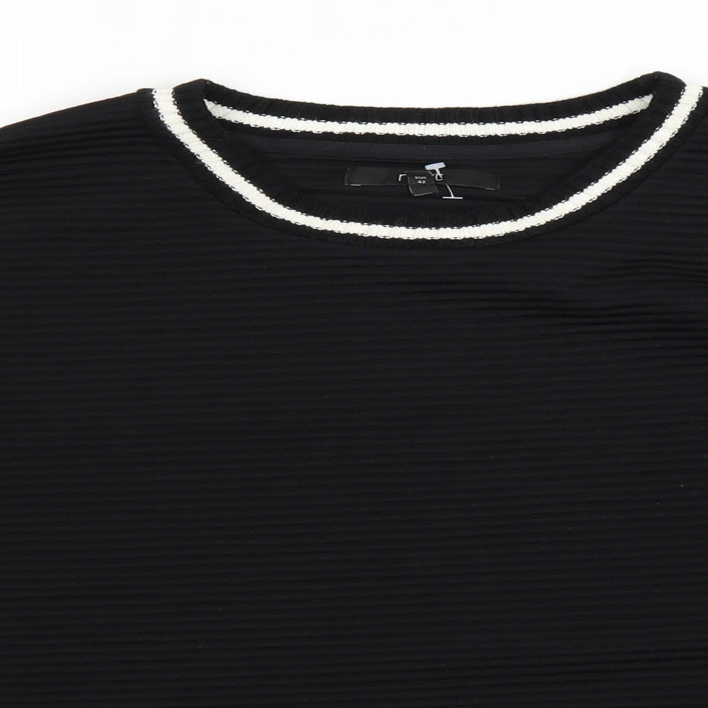 NEXT Womens Black   Pullover Jumper Size 14