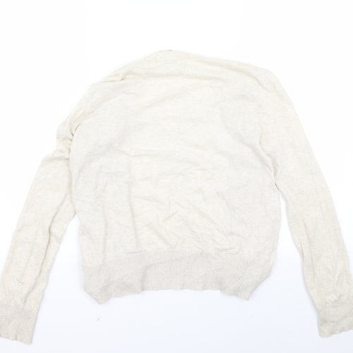 Forever Womens Beige   Cape Jumper Size M  - m