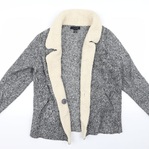 Atmosphere Womens Grey   Cardigan Jumper Size L