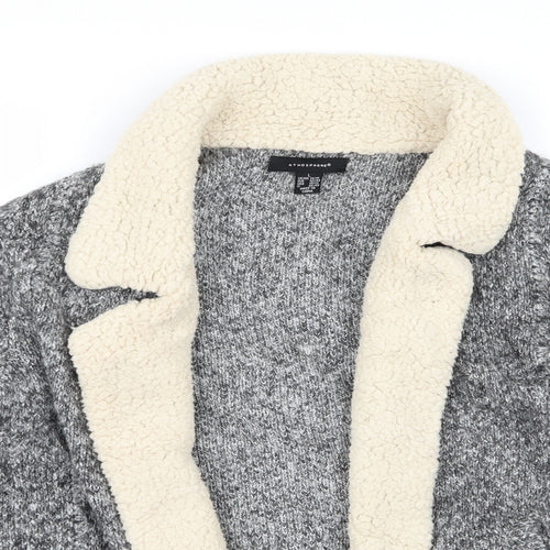 Atmosphere Womens Grey   Cardigan Jumper Size L